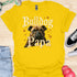 Bulldog Papa - V5 - Gothic Graphic T-Shirt